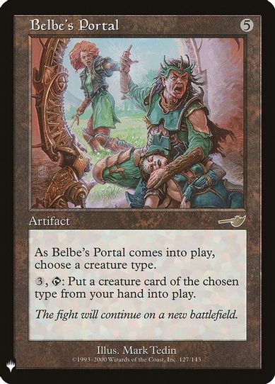 Belbe's Portal (127) [Mystery Booster Cards]