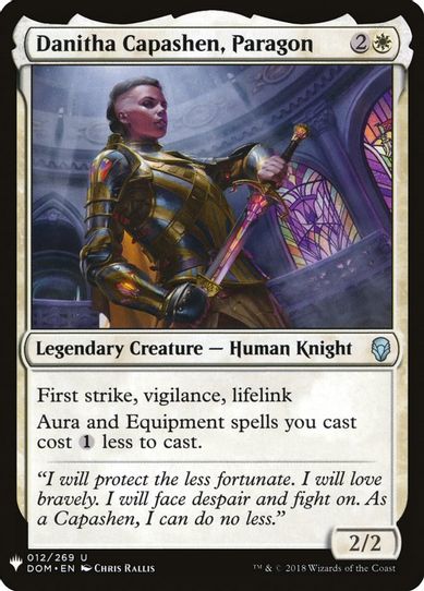 Danitha Capashen, Paragon (12) [Mystery Booster Cards]