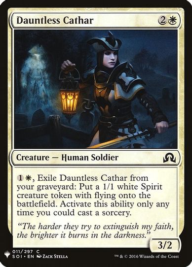 Dauntless Cathar (11) [Mystery Booster Cards]