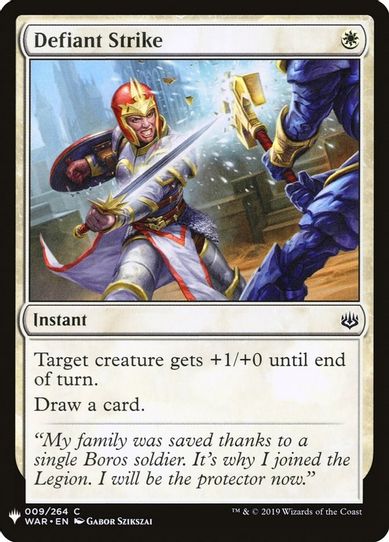 Defiant Strike (9) [Mystery Booster Cards]