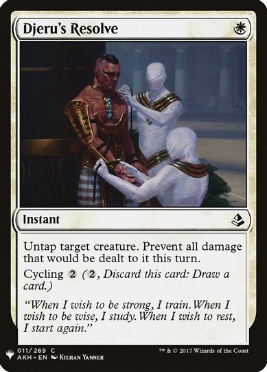 Djeru's Resolve (11) [Mystery Booster Cards]