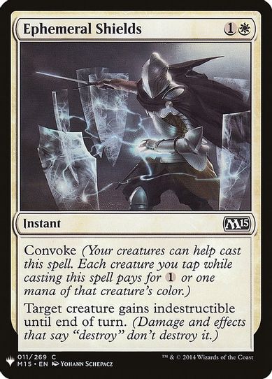 Ephemeral Shields (11) [Mystery Booster Cards]