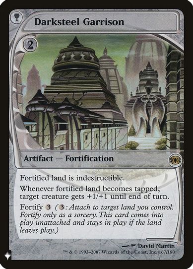 Darksteel Garrison (167) [Mystery Booster Cards]