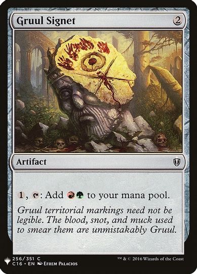 Gruul Signet (256) [Mystery Booster Cards]