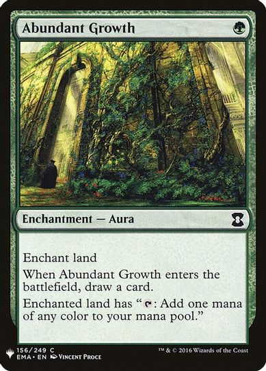 Abundant Growth (156) [Mystery Booster Cards]