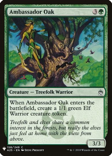 Ambassador Oak (158) [Mystery Booster Cards]