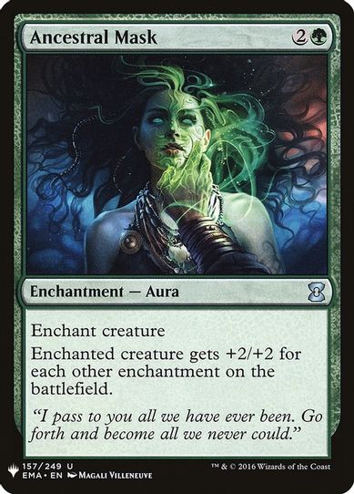 Ancestral Mask (157) [Mystery Booster Cards]