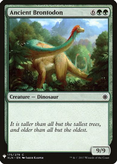 Ancient Brontodon (175) [Mystery Booster Cards]