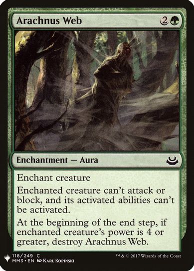 Arachnus Web (118) [Mystery Booster Cards]