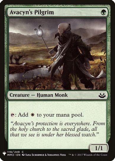 Avacyn's Pilgrim (119) [Mystery Booster Cards]