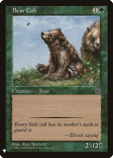 Bear Cub (123) [Mystery Booster Cards]