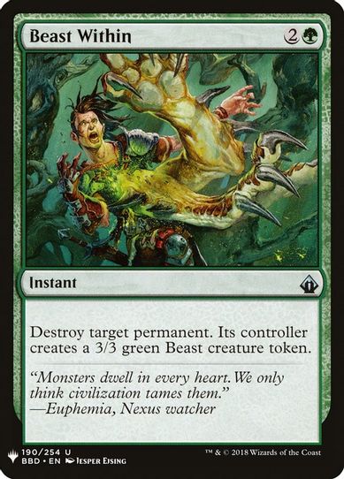 Beast Within (190) [Mystery Booster Cards]