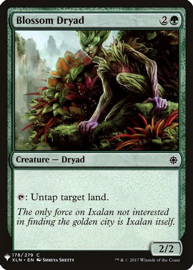 Blossom Dryad (178) [Mystery Booster Cards]