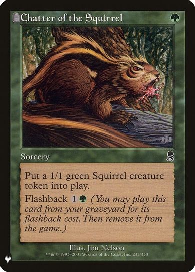 Chatter of the Squirrel (233) [Mystery Booster Cards]