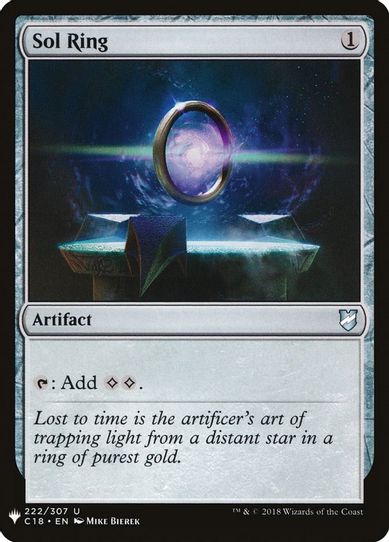 Sol Ring (C) (222) [Mystery Booster Cards]