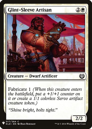 Glint-Sleeve Artisan (17) [Mystery Booster Cards]
