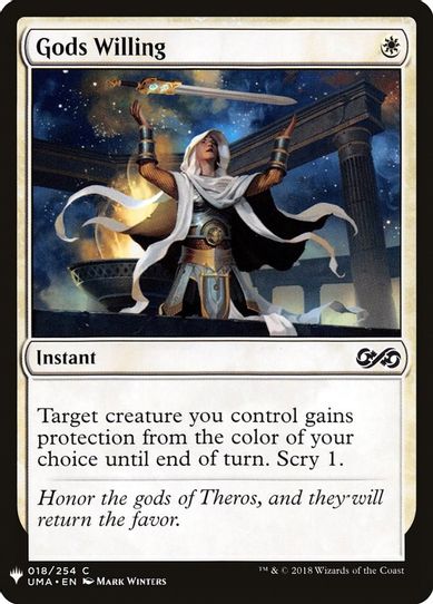 Gods Willing (18) [Mystery Booster Cards]