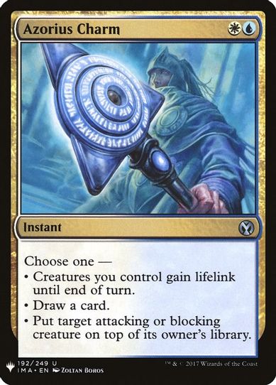 Azorius Charm (192) [Mystery Booster Cards]