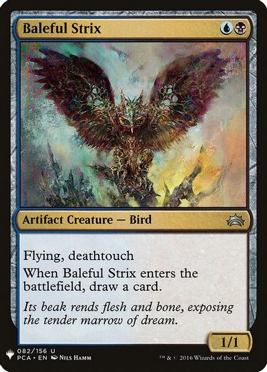 Baleful Strix (82) [Mystery Booster Cards]