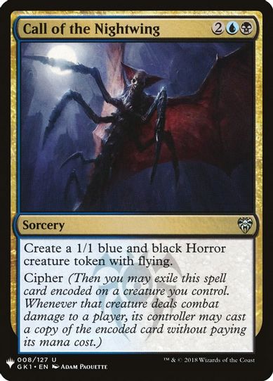 Call of the Nightwing (GK) (8) [Mystery Booster Cards]