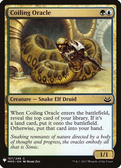 Coiling Oracle (157) [Mystery Booster Cards]