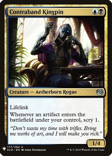 Contraband Kingpin (177) [Mystery Booster Cards]