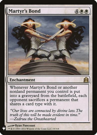 Martyr's Bond (19) [Mystery Booster Cards]