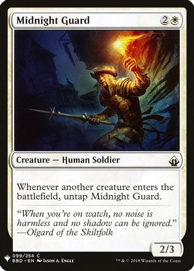 Midnight Guard (99) [Mystery Booster Cards]