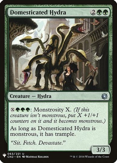 Domesticated Hydra (63) [Mystery Booster Cards]
