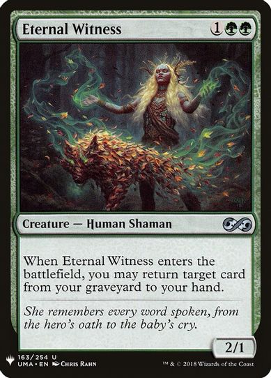 Eternal Witness (UMA) (163) [Mystery Booster Cards]
