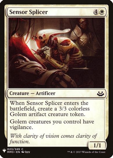 Sensor Splicer (23) [Mystery Booster Cards]