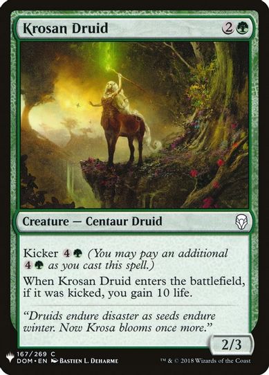 Krosan Druid (167) [Mystery Booster Cards]