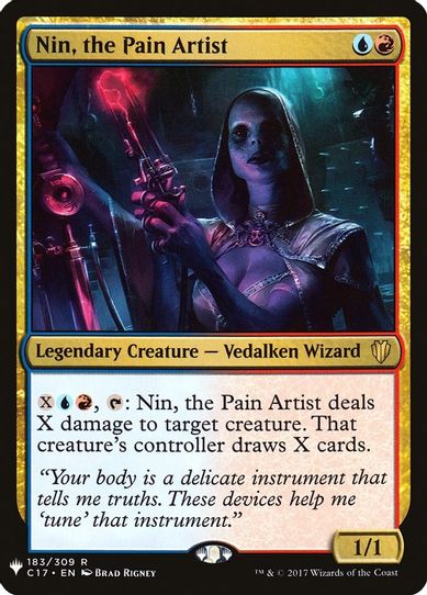 Nin, the Pain Artist (183) [Mystery Booster Cards]