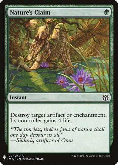 Nature's Claim (177) [Mystery Booster Cards]