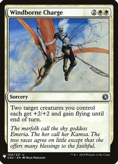 Windborne Charge (100) [Mystery Booster Cards]