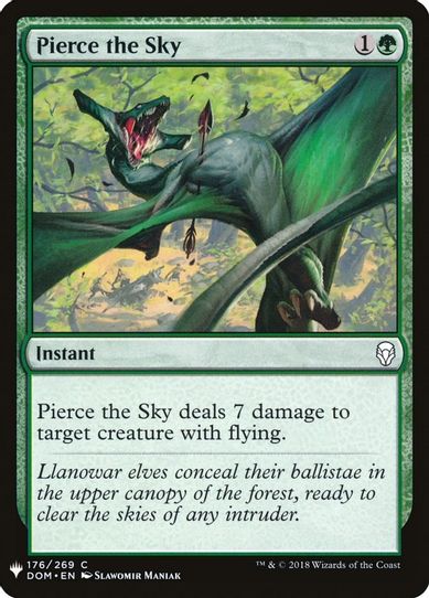 Pierce the Sky (176) [Mystery Booster Cards]