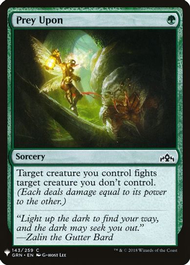 Prey Upon (143) [Mystery Booster Cards]