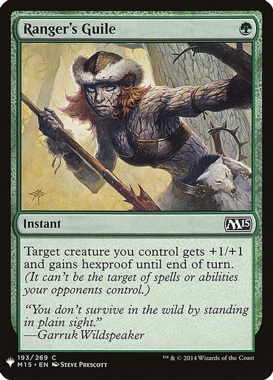 Ranger's Guile (193) [Mystery Booster Cards]