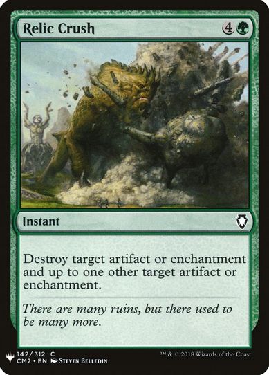 Relic Crush (142) [Mystery Booster Cards]
