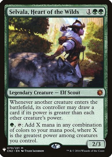 Selvala, Heart of the Wilds (70) [Mystery Booster Cards]