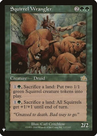 Squirrel Wrangler (127) [Mystery Booster Cards]