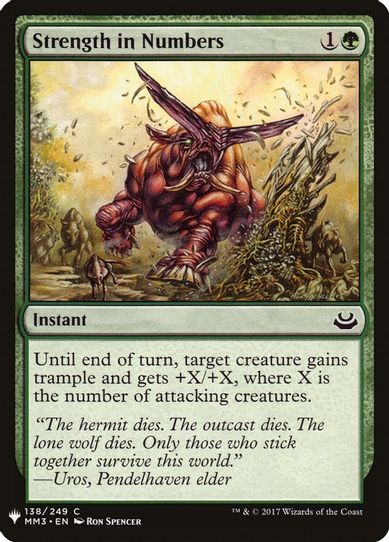 Strength in Numbers (138) [Mystery Booster Cards]