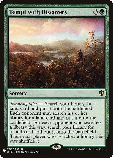 Tempt with Discovery (170) [Mystery Booster Cards]