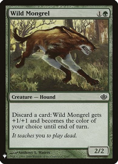 Wild Mongrel (5) [Mystery Booster Cards]
