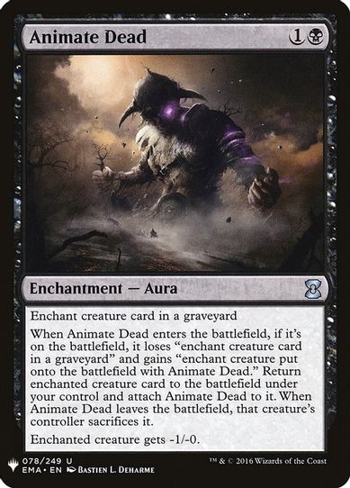 Animate Dead (78) [Mystery Booster Cards]