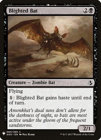 Blighted Bat (80) [Mystery Booster Cards]