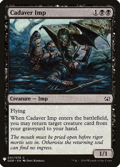 Cadaver Imp (41) [Mystery Booster Cards]