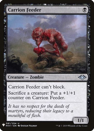 Carrion Feeder (81) [Mystery Booster Cards]