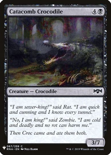 Catacomb Crocodile (67) [Mystery Booster Cards]