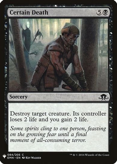 Certain Death (84) [Mystery Booster Cards]
